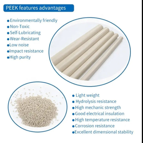 PEEK high-strength hydrolyzable particle raw material