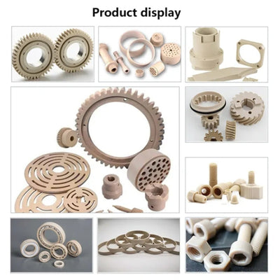 PEEK resin particles for high temperature semiconductor manufacturing
